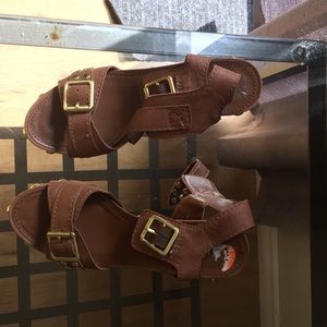 Guess Wedge (leather- denim)